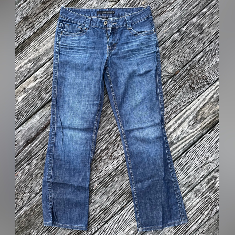 Calvin Klein Jeans Women's Lean Bootcut